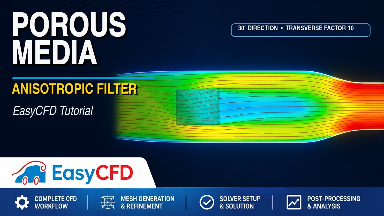 Anisotropic Porous Media Flow tutorial